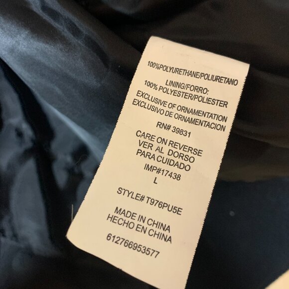 Jolt Faux Leather Bomber - Picture 4 of 5